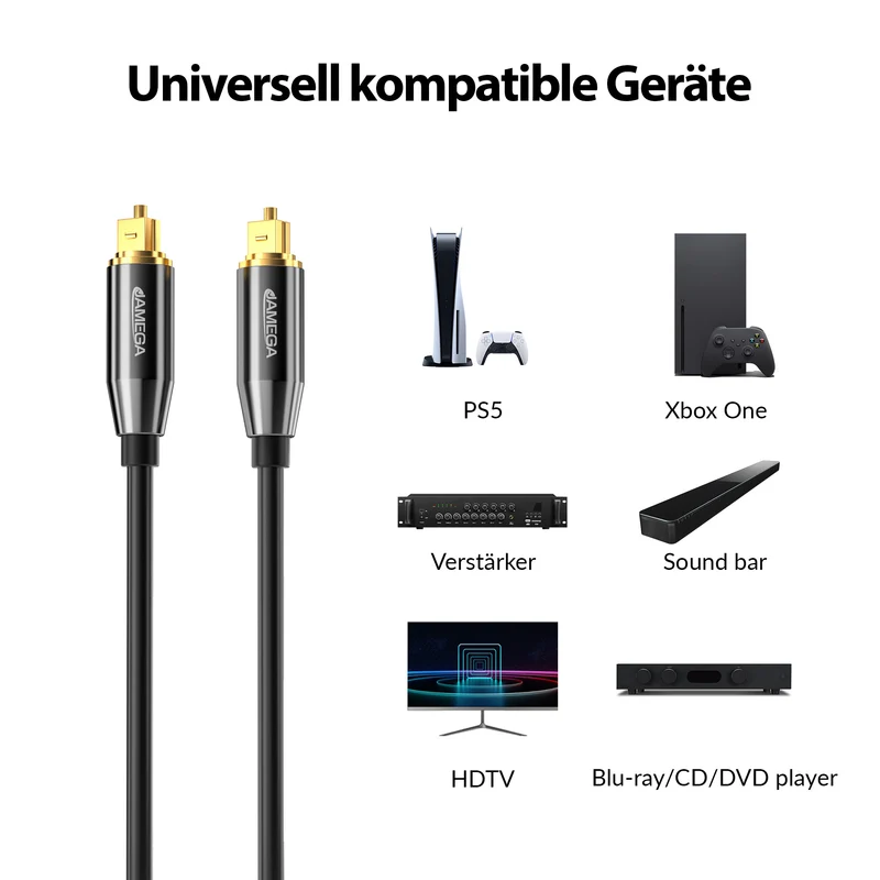 Toslink Premium Kabel - Variation