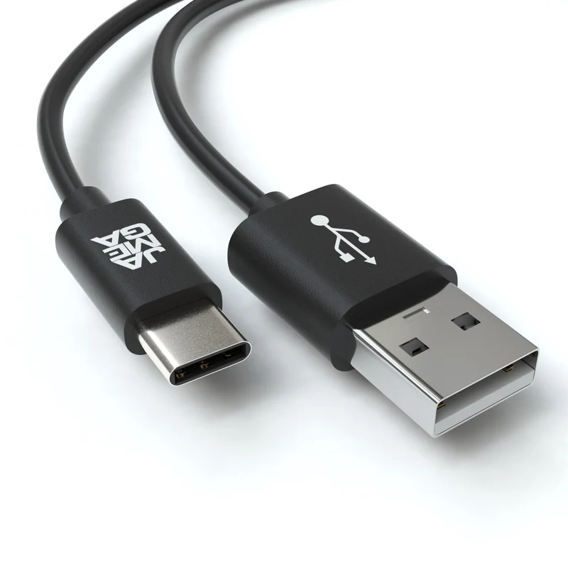USB C Kabel | Unicolor | *NEW MODEL* - Black - Variante "eBW"