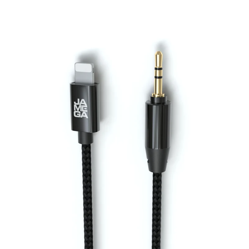 8-Pin Male - 3,5mm AUX Male | Metal Shell / Nylon Braid | Variante