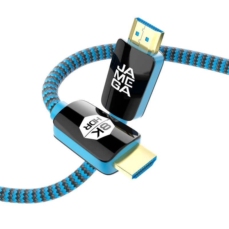 Premium HDMI 2.1 Kabel - Blau - Variation "eBW"