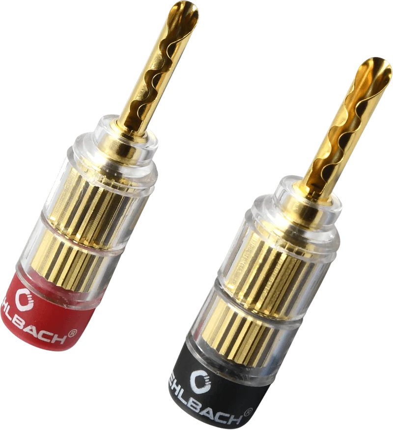 OEHLBACH Banana Solution Tube - 4 Stk Tube-Verbinder für Lautsprecher