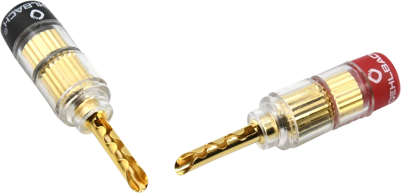 OEHLBACH Banana Solution Tube - 4 Stk Tube-Verbinder für Lautsprecher
