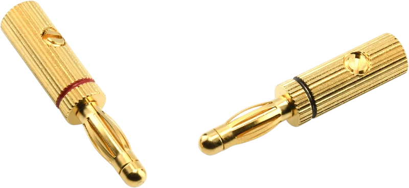 OEHLBACH Banana B3 Pin bis 4,0mm² gold 4 Stk