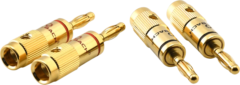 OEHLBACH Banana B1 bis 10mm² gold 4 Stk