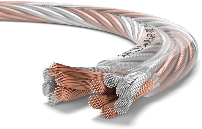 OEHLBACH RattleSnake 3 M LS-Kabel 2x3mm² transparent Preis pro Meter