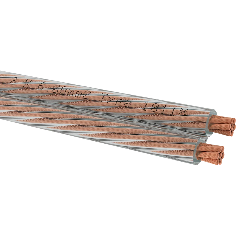 OEHLBACH LS-Kabel 2x6,0mm² transparent Speaker Wire 60
