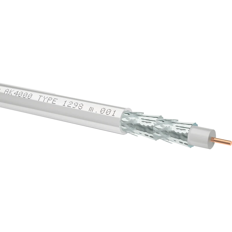 OEHLBACH Digitales Antennenkabel AK 4000 HD-M 120dB weiß - Preis pro Meter