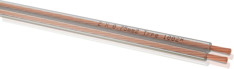 OEHLBACH Speaker Wire 7 Lautsprecherkabel 2x0,75mm² Preis pro Meter