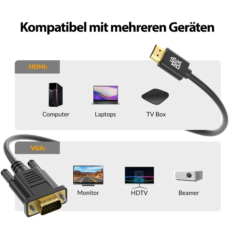 HDMI auf VGA Kabel - Variation