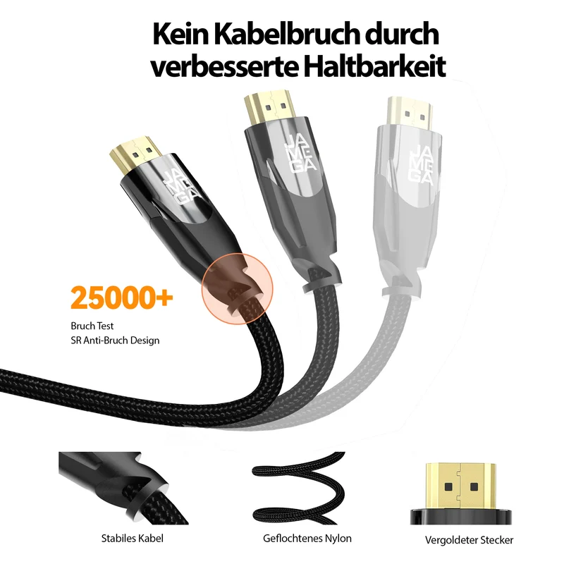8K Premium Ultra High Speed HDMI Kabel - Variation