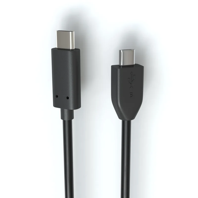 USB-C 2.0 Adapterkabel, Micro-B, schwarz - Variation