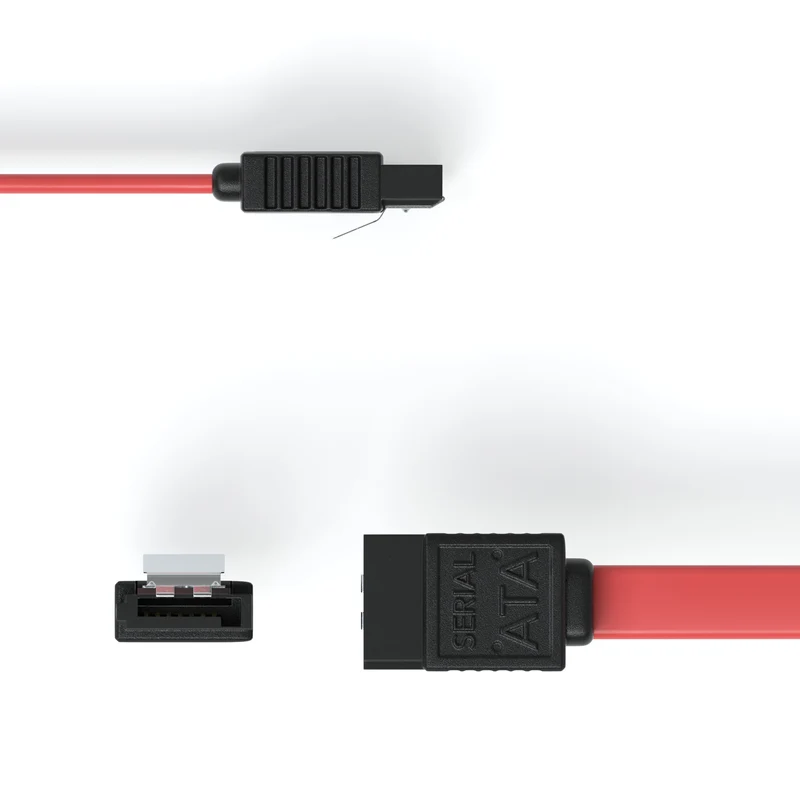 SATA-III-Kabel 3/6Gps. St./St. Befestigung - Variation