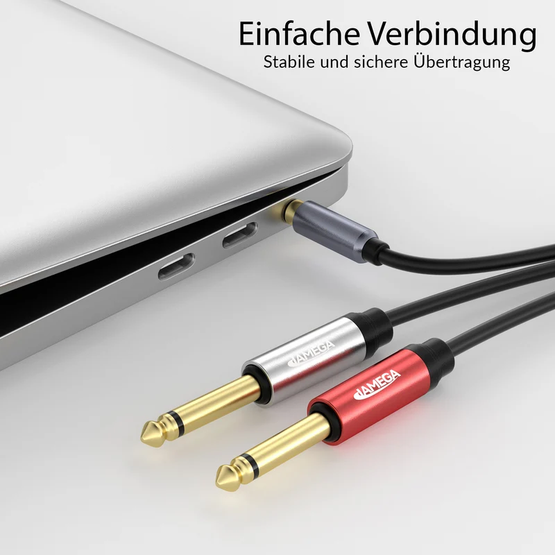 Aux Cabel 3.5mm zu 2*6.35mm - Variation