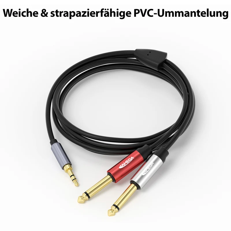 Aux Cabel 3.5mm zu 2*6.35mm - Variation