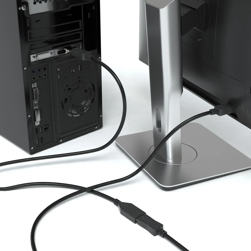 DisplayPort Verlängerungskabel - S-Impuls Variante