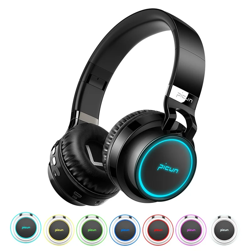 Wireless Headphone 7 Color Glowing