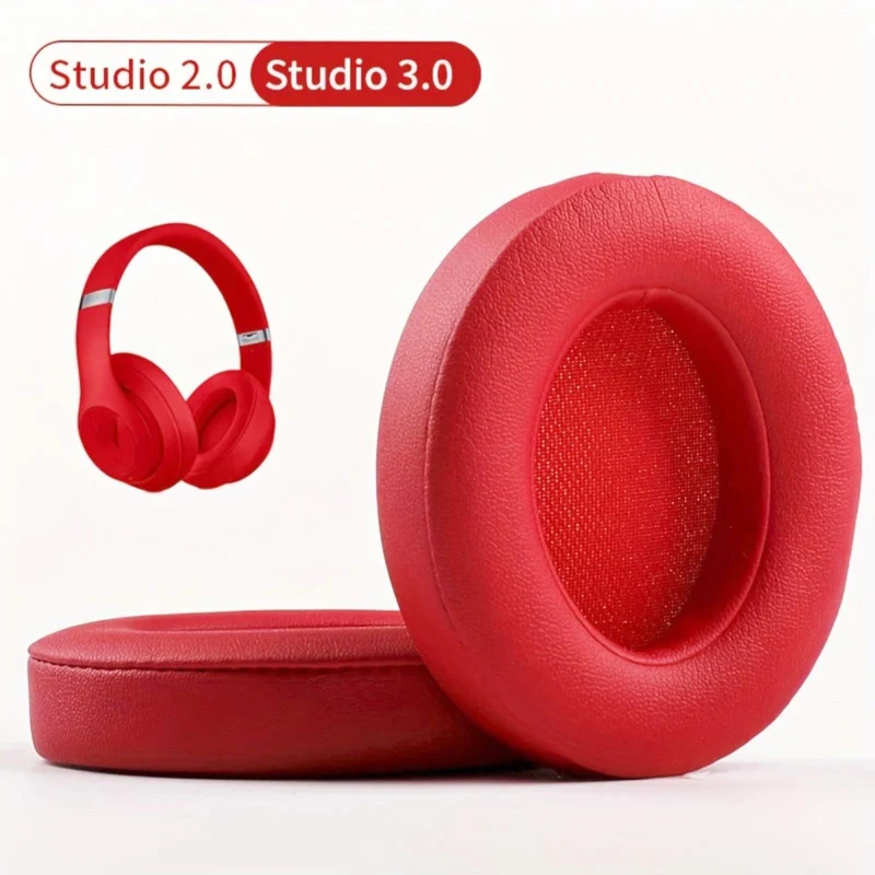 Ohrpolster für Beats by Dr. Dre Studio 2 und Studio 3 Wireless Kunstleder