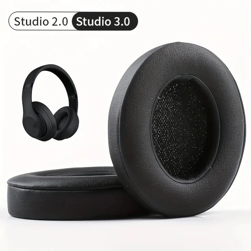 Ohrpolster für Beats by Dr. Dre Studio 2 und Studio 3 Wireless Kunstleder