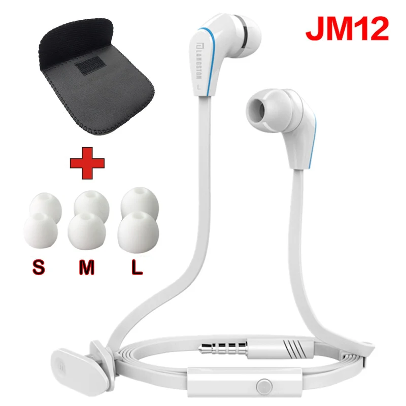 Super Bass In-Ear Kopfhörer Headset Earphone JM12 für Samsung Xiaomi LG HTC
