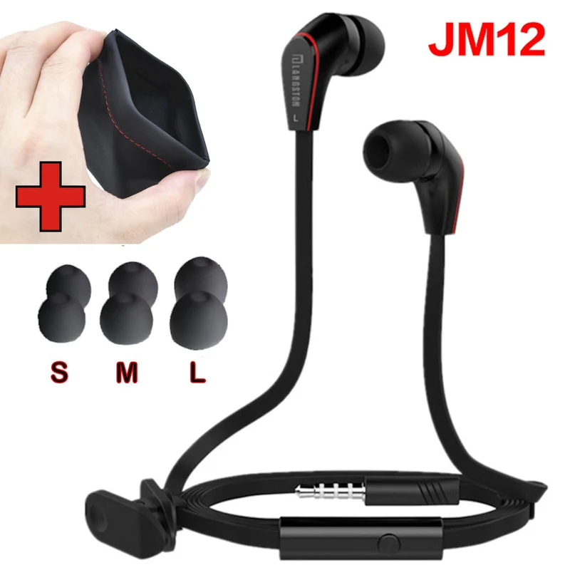 Super Bass In-Ear Kopfhörer Headset Earphone JM12 für Samsung Xiaomi LG HTC