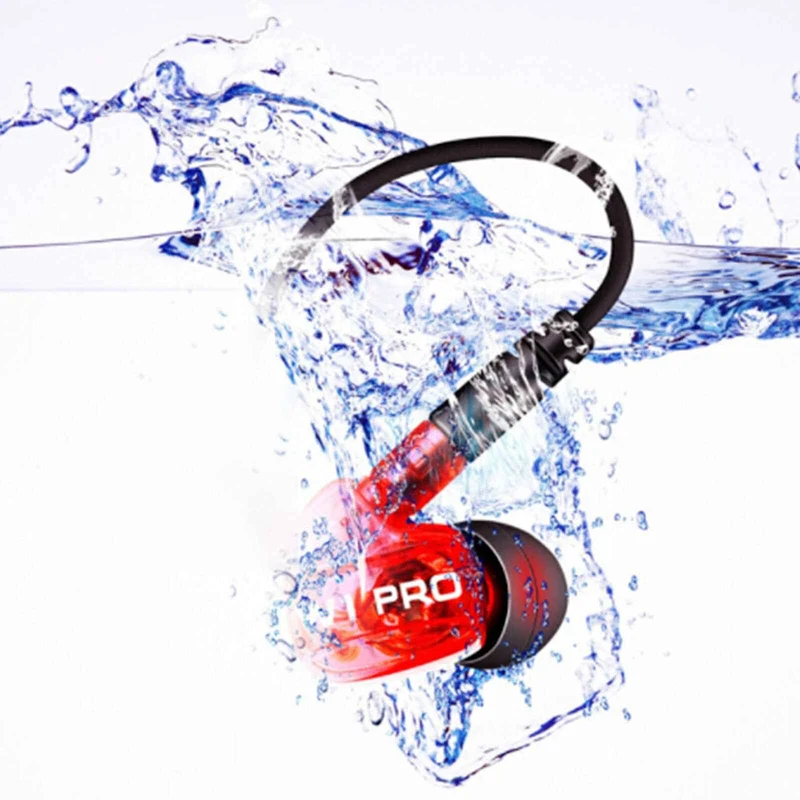 Super Bass High-End In Ear Kopfhörer QKZ W1 Rot Ohrhörer austauschbare Kabel