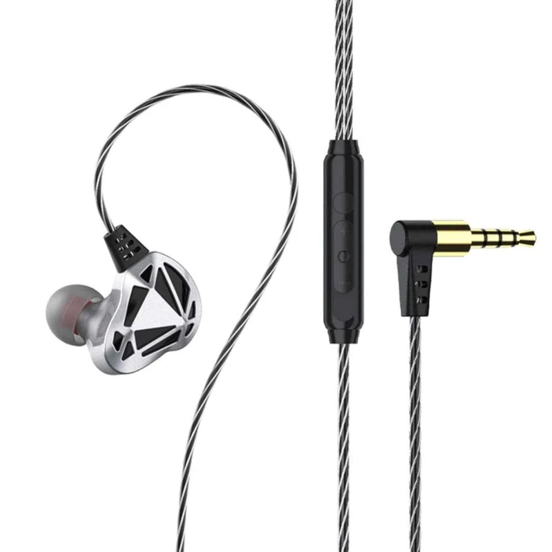Premium Headset Kopfhörer QKZ-AK7 Pro HiFi In-Ear-Headset Ohrhörer + Hardcase