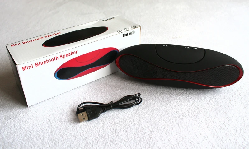 Bluetooth Lautsprecher BIG Rugby Speicherkarte USB Musik Wireless SoundBox