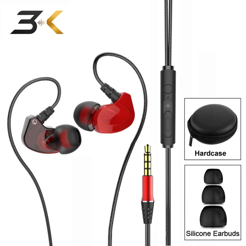Surround Bass High-End Sport Headset S200 Metal In-Ear Kopfhörer Surround Bass