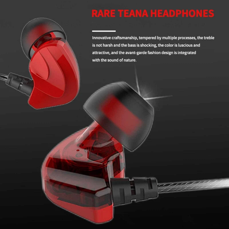 Surround Bass High-End Sport Headset S200 Metal In-Ear Kopfhörer Surround Bass