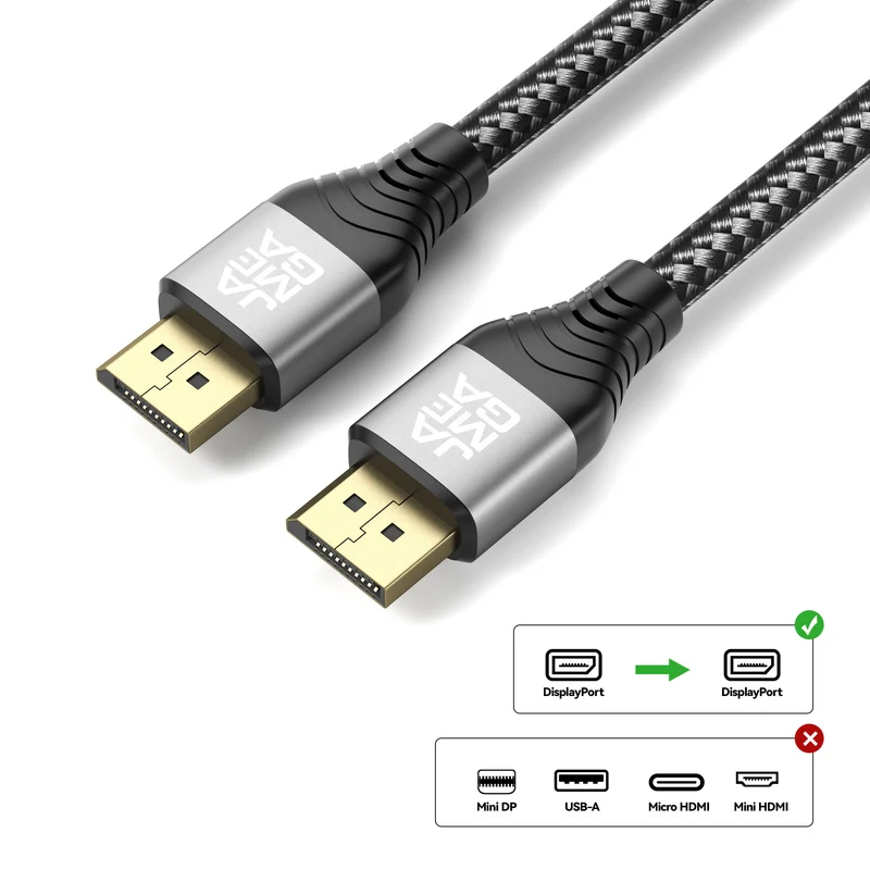 Displayport Kabel Premium 8K 1.4 - Variante