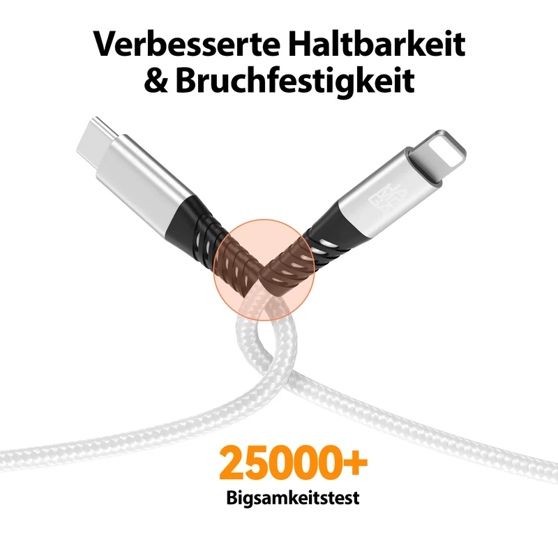 USB-C zu Lightning Kabel - Weiß - Variante