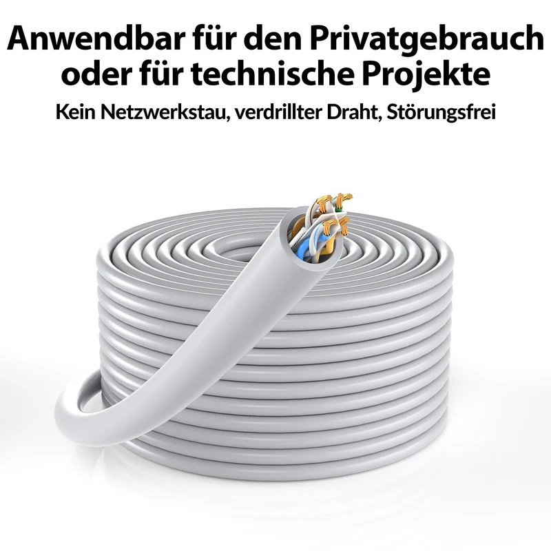CAT 6 Patchkabel - GREY - Variante