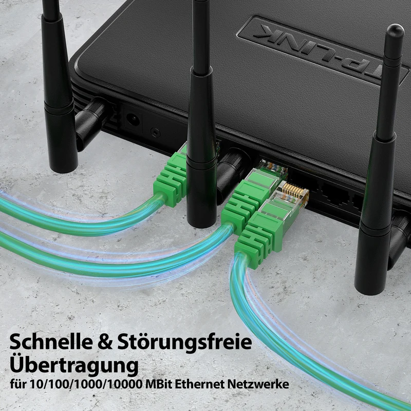 CAT 6 Patchkabel - GREEN - Variante