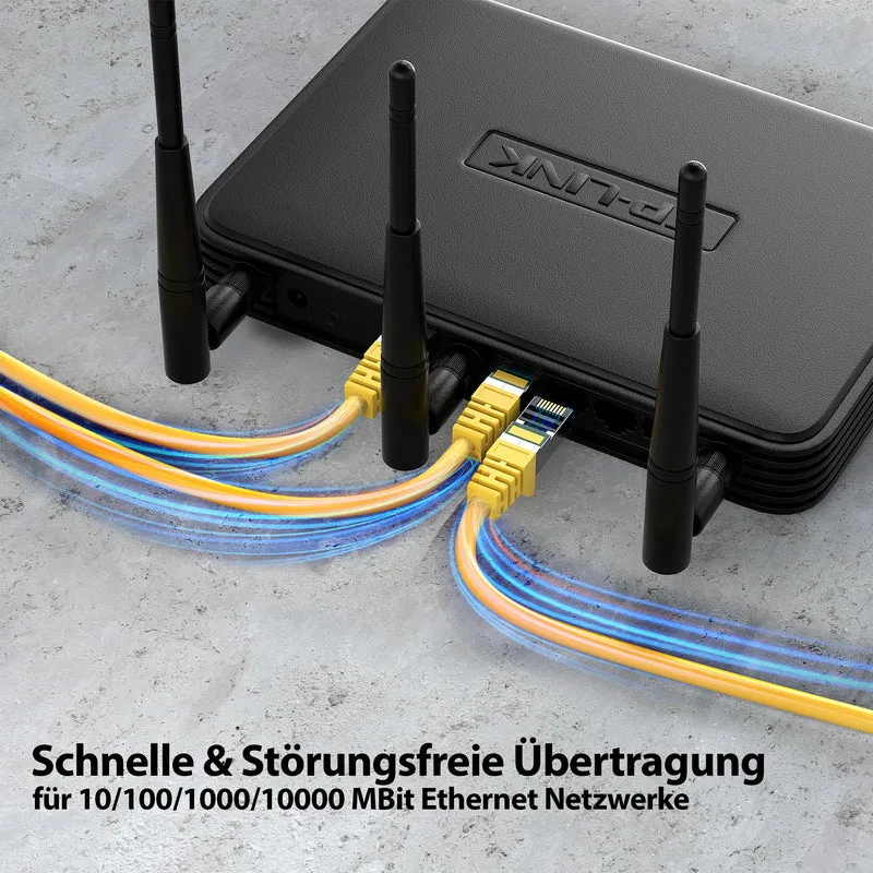 CAT 7 Patchkabel - YELLOW - Variante