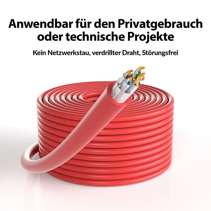 CAT 7 Patchkabel - RED - Variante