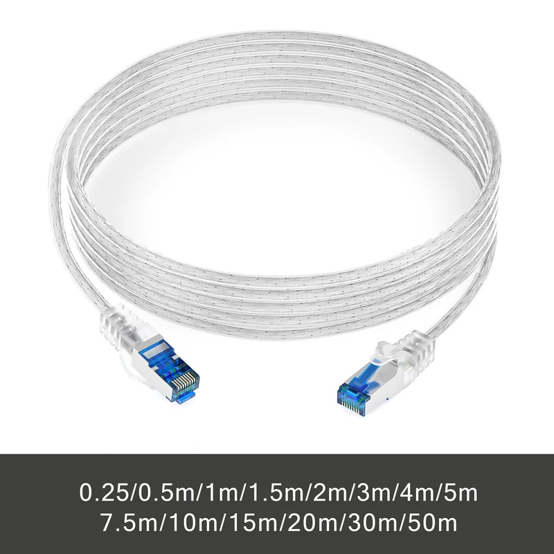 CAT 7 Patchkabel - TRANSPARENT - Variante