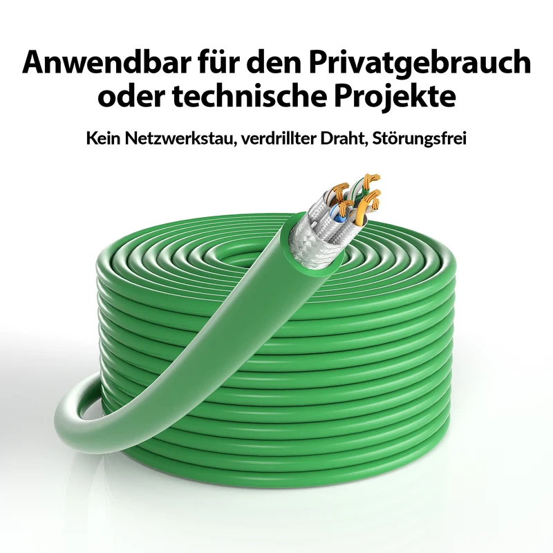 CAT 7 Patchkabel - GREEN - Variante