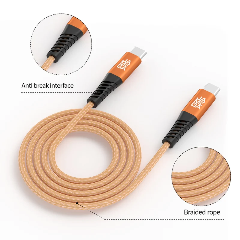 USB C Kabel Orange - Variante