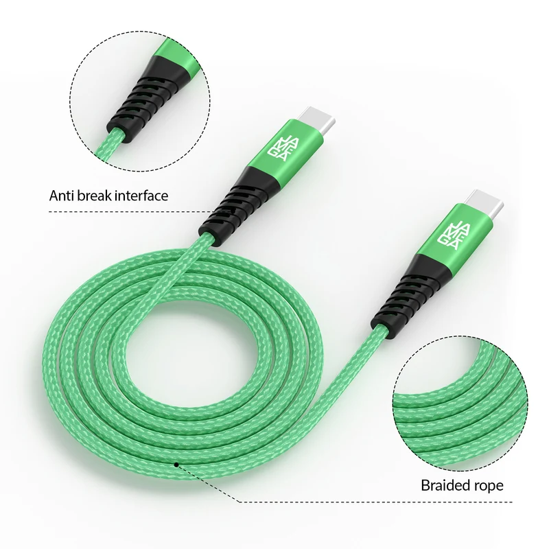 USB C Kabel Grün - Variante