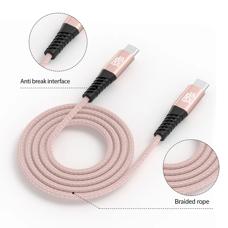 USB C Kabel Rosegold - Variante