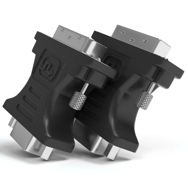 DVI-D-Stecker 24+1 Dual-Link/VGA-Buchse