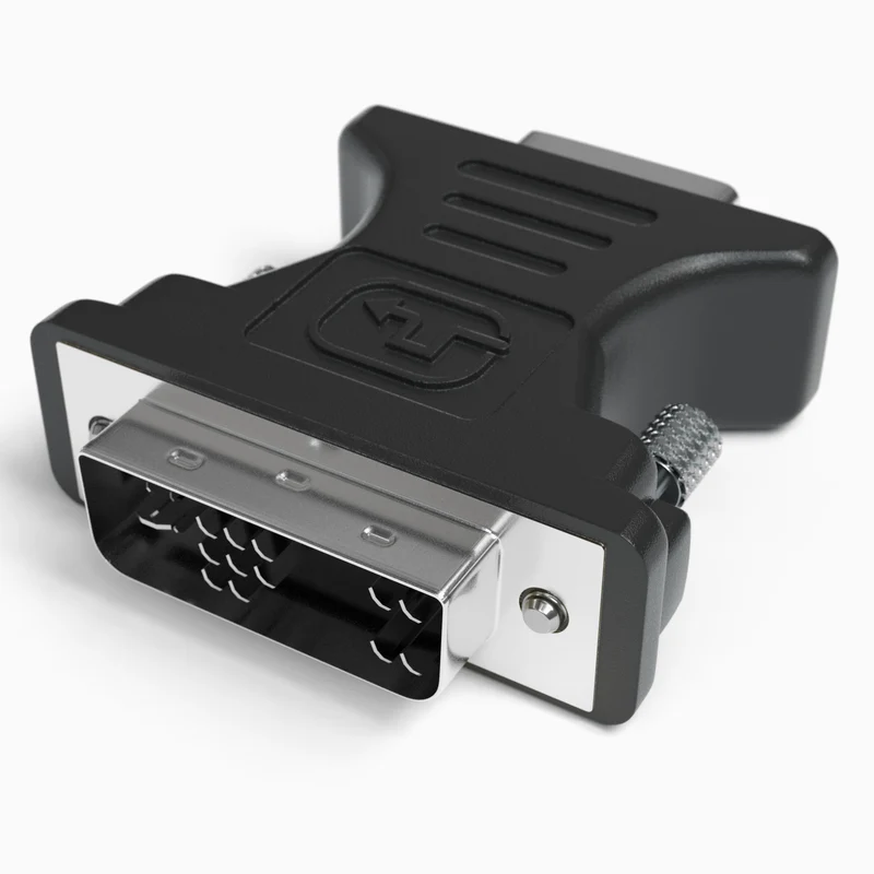 DVI-A-Stecker 12+5 Single-Link/VGA-Buchse