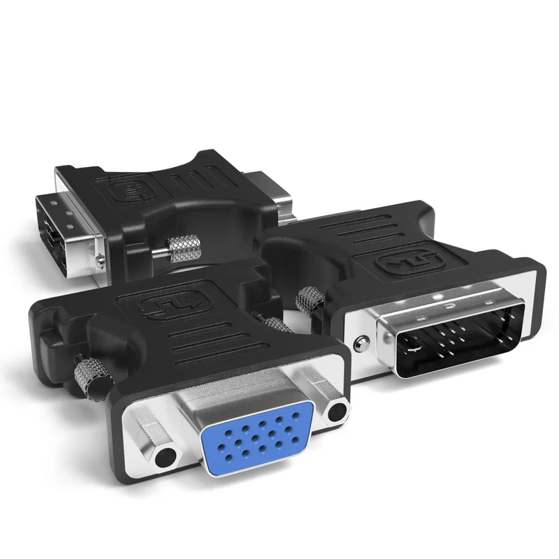 DVI-A-Stecker 12+5 Single-Link/VGA-Buchse