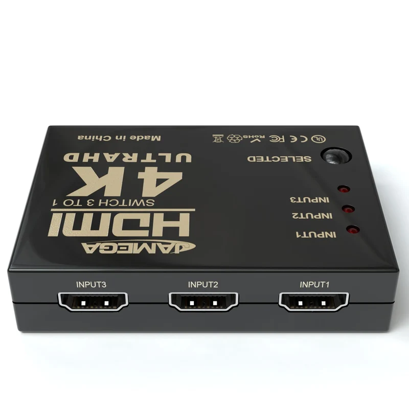 HDMI 3-Wege Switch 4K 30Hz inkl. Fernbedienung