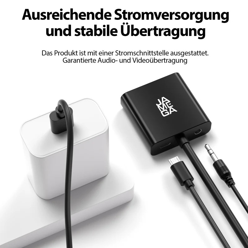 VGA Stecker auf HDMI Buchse Adapter inkl. Soundkarte