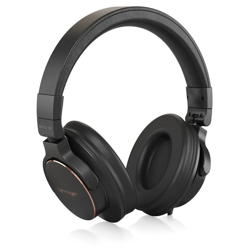 Behringer BH470 BK Geschlossene Kopfhörer – Klarer Sound & Höchster Tragekomfort