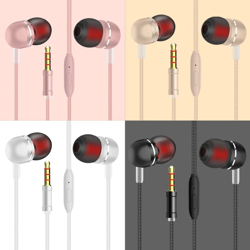 Super Bass In-Ear Kopfhörer Ohrhörer V13 Headset Earphone Headphone + PU-Tasche