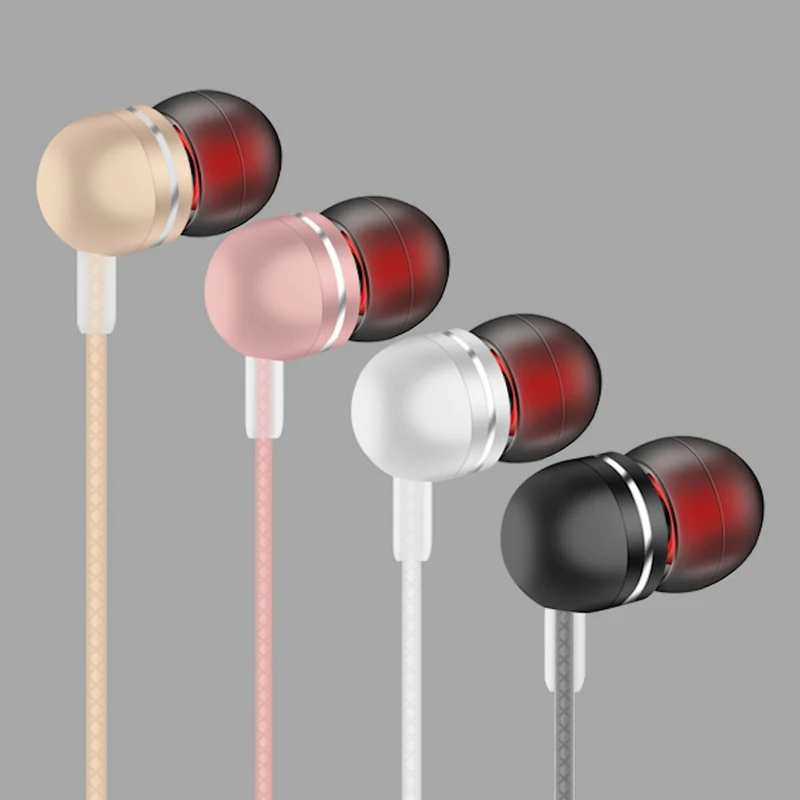 Super Bass In-Ear Kopfhörer Ohrhörer V13 Headset Earphone Headphone + PU-Tasche