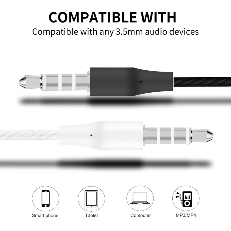 Super Bass In-Ear Kopfhörer Ohrhörer S24 Headset Earphone Headphone + PU-Tasche