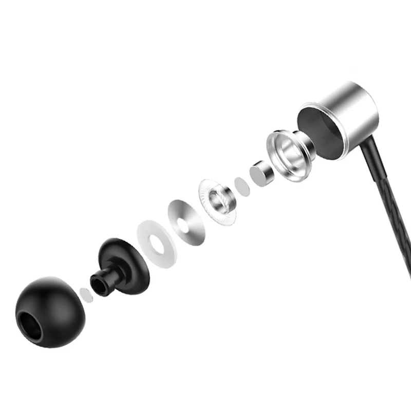 Super Bass In-Ear Kopfhörer Ohrhörer S24 Headset Earphone Headphone + PU-Tasche